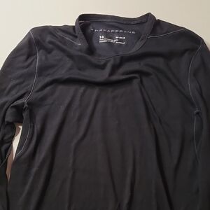 Under Armour Black Long Sleeve Performance Tee